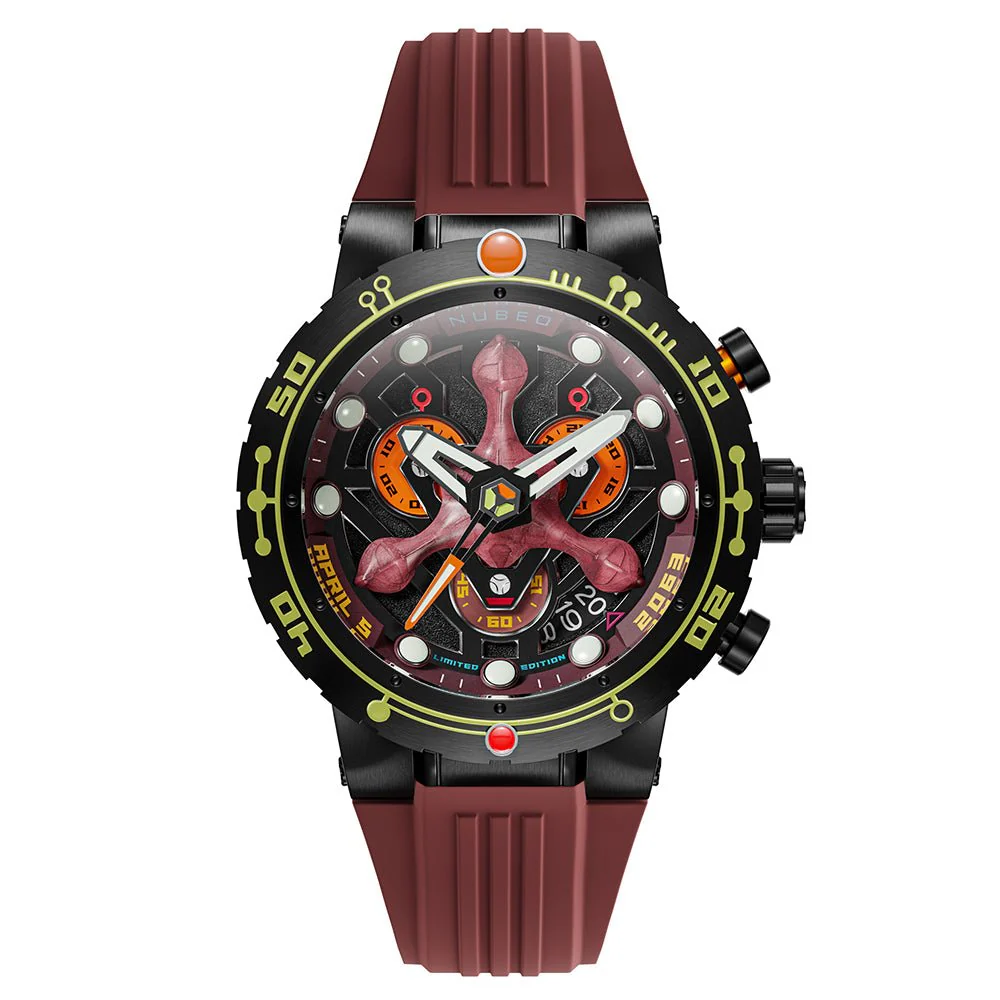Nubeo Opportunity Chronograph Star Trek: First Contact Day Limited Edition Brown Watch