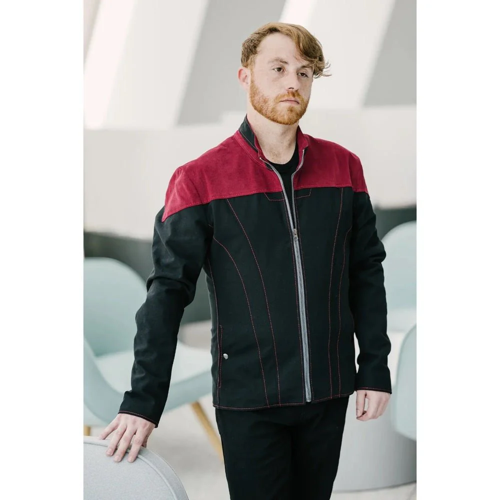 Star Trek: Voyager Starfleet 2369 Men's Jacket - Image 10