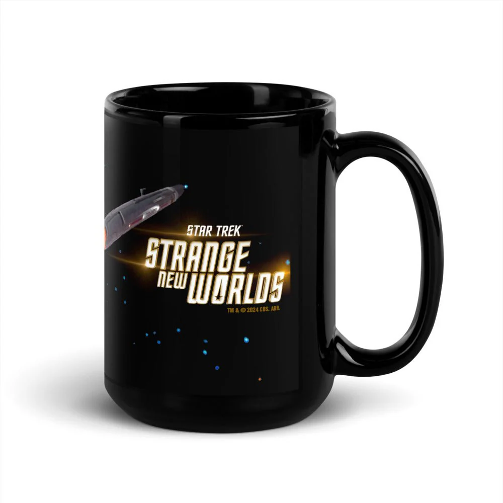Star Trek: Strange New Worlds Enterprise Black Mug - Image 7