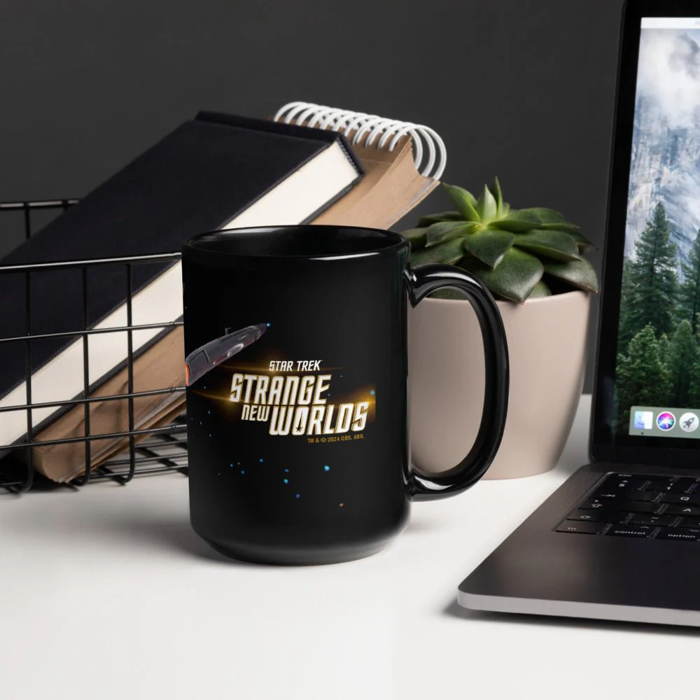 Star Trek: Strange New Worlds Enterprise Black Mug - Image 8