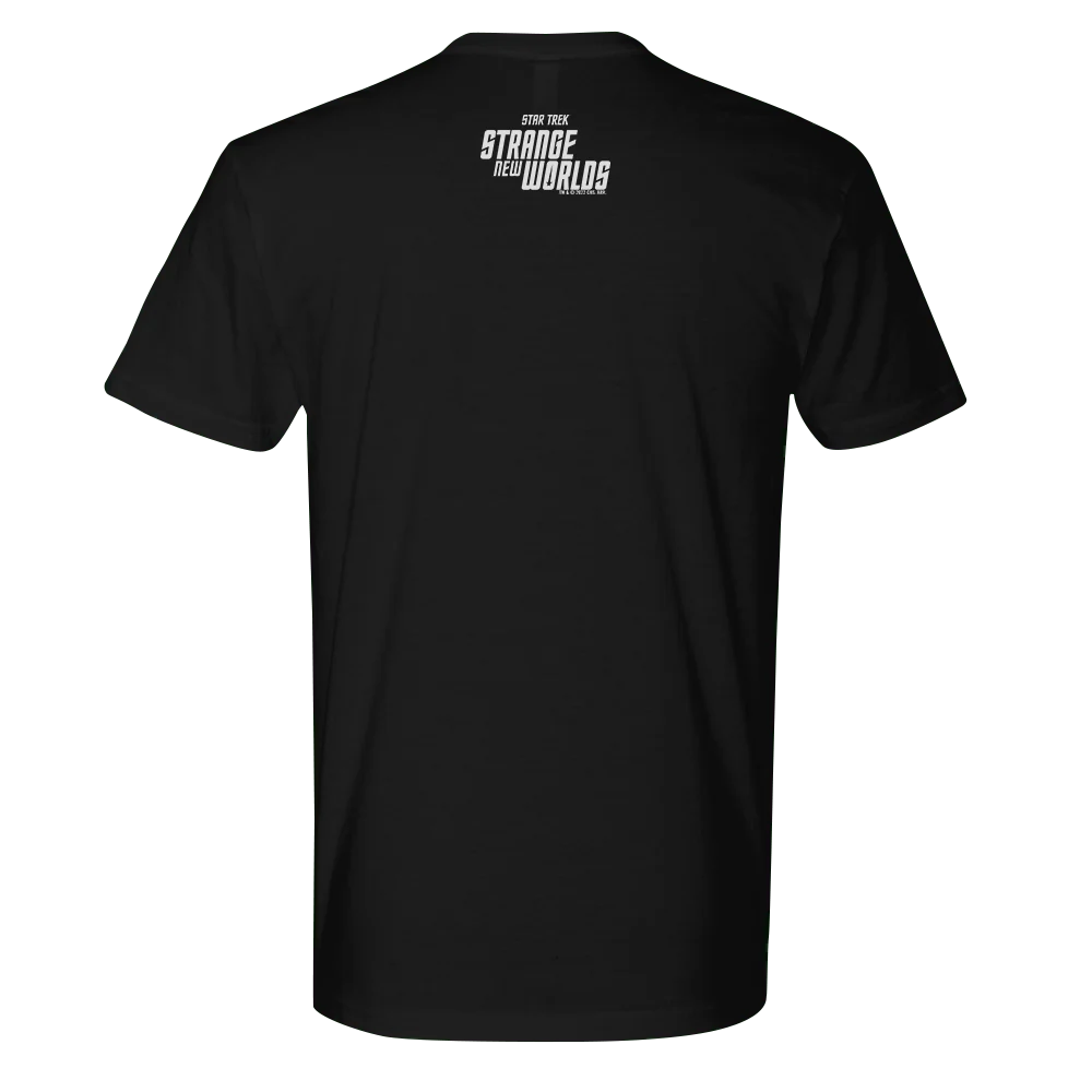 Star Trek: Strange New Worlds Logo Adult Short Sleeve T-Shirt - Image 3