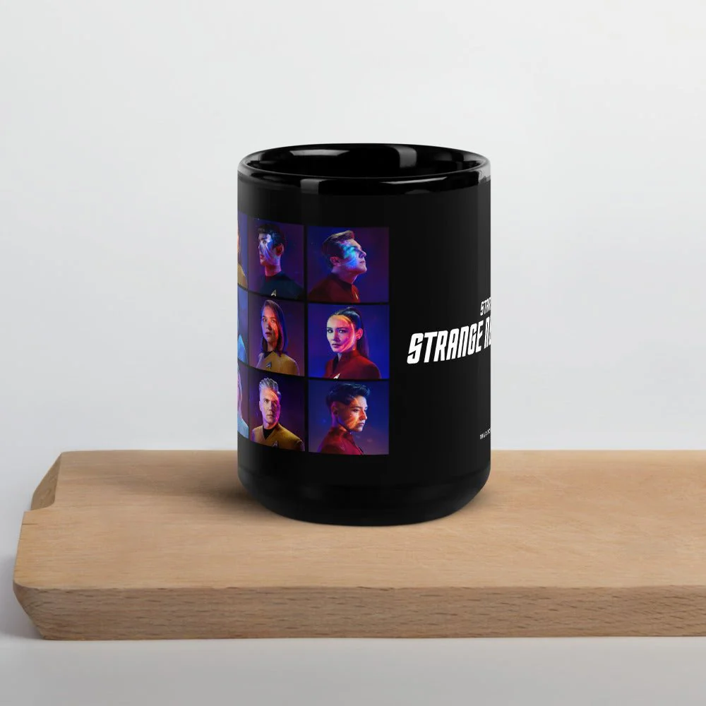 Star Trek: Strange New Worlds Season 3 Black Glossy Mug - Image 9