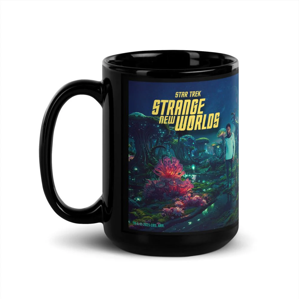 Star Trek: Strange New Worlds Season 3 Black Glossy Mug - Image 9