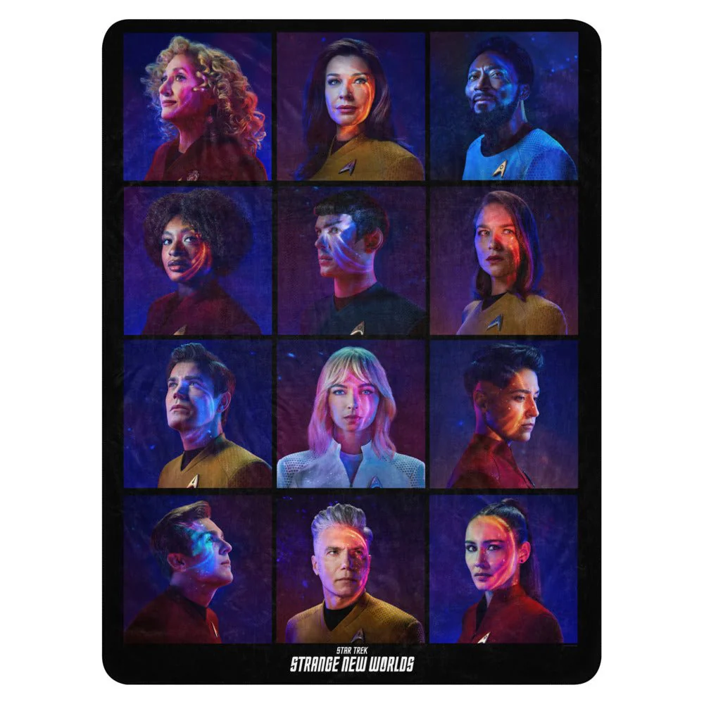 Star Trek: Strange New Worlds Season 3 Premium Sherpa Blanket - Image 17