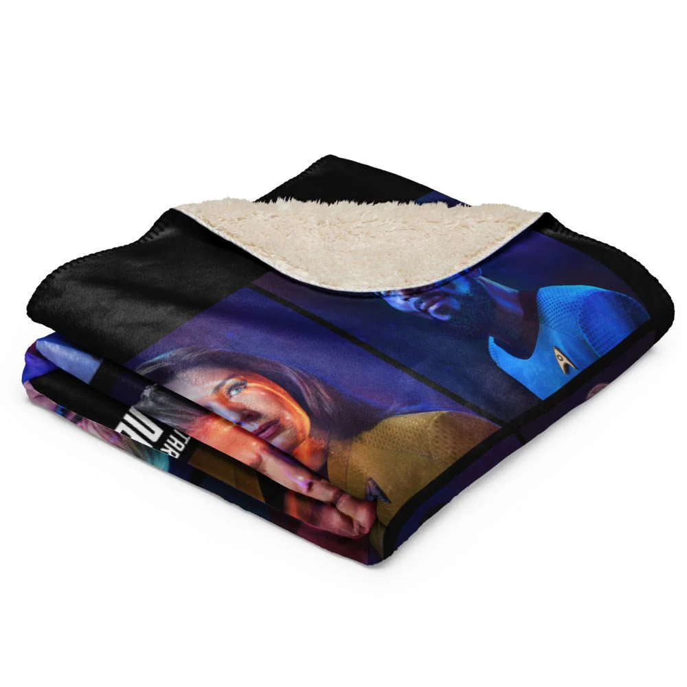 Star Trek: Strange New Worlds Season 3 Premium Sherpa Blanket - Image 4