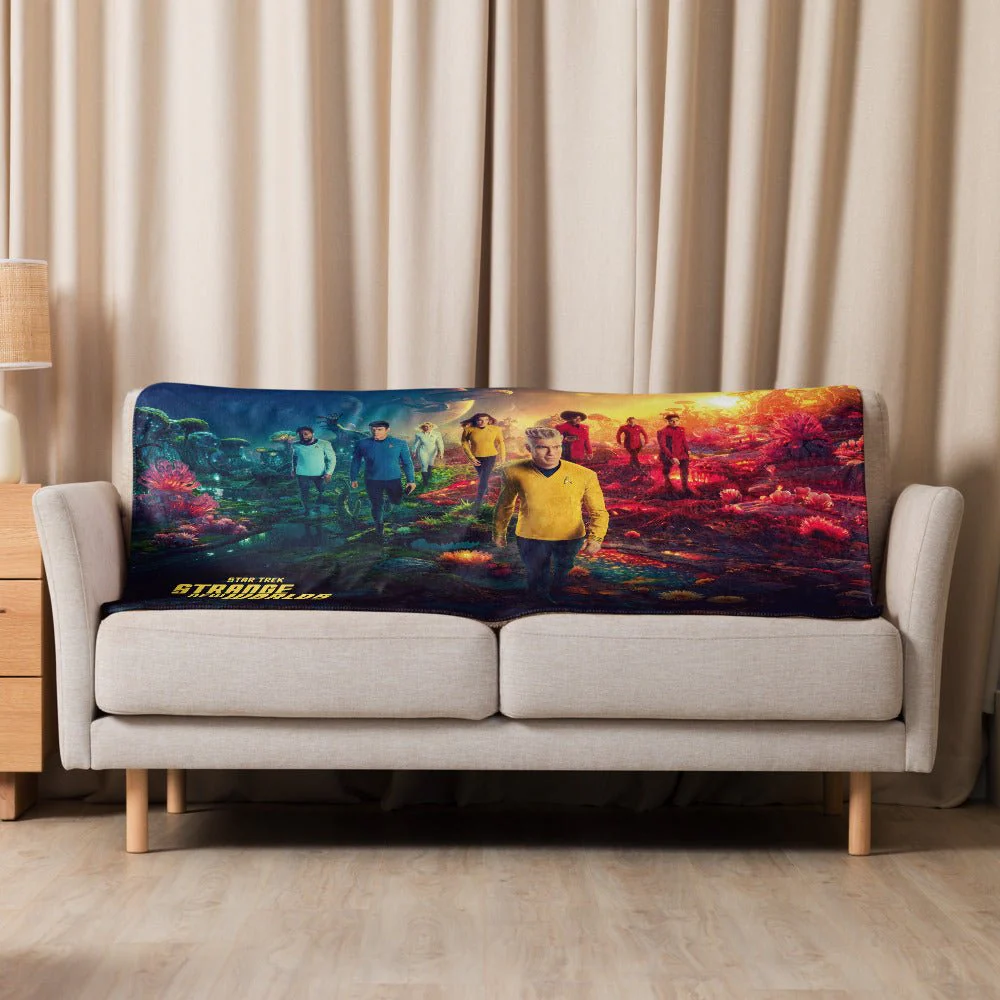Star Trek: Strange New Worlds Season 3 Premium Sherpa Blanket - Image 13