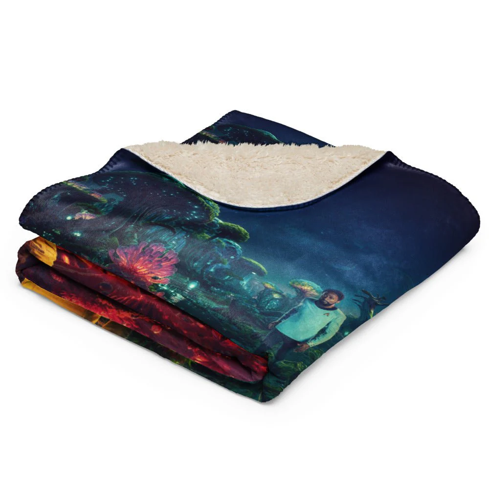 Star Trek: Strange New Worlds Season 3 Premium Sherpa Blanket - Image 4