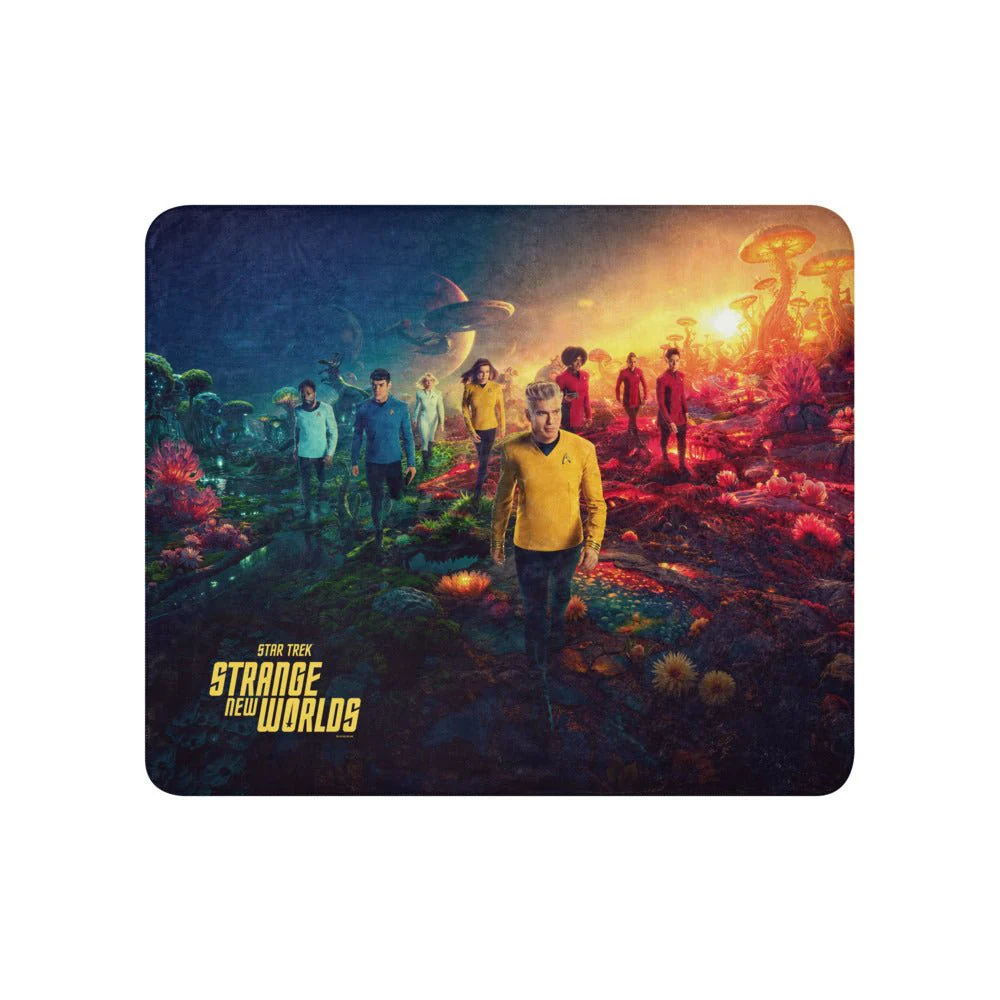 Star Trek: Strange New Worlds Season 3 Premium Sherpa Blanket - Image 6