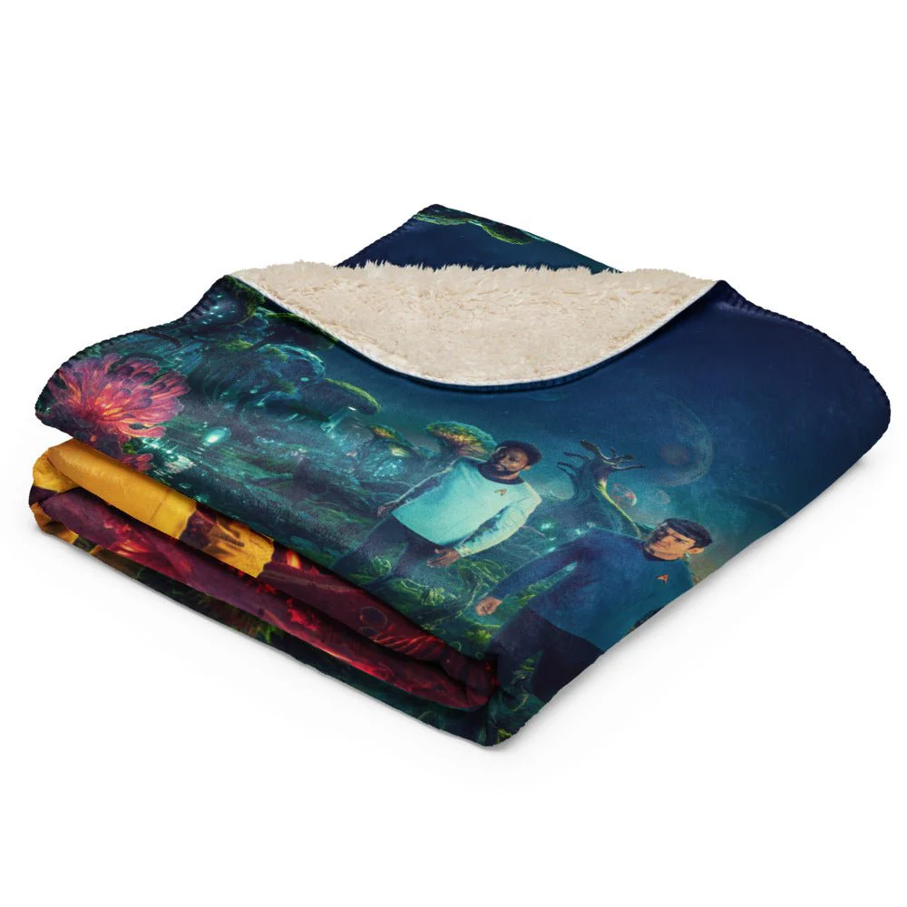 Star Trek: Strange New Worlds Season 3 Premium Sherpa Blanket - Image 9