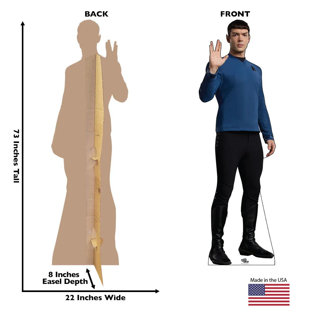 Star Trek: Strange New Worlds Spock Life-Sized Cardboard Cutout Standee - Image 2