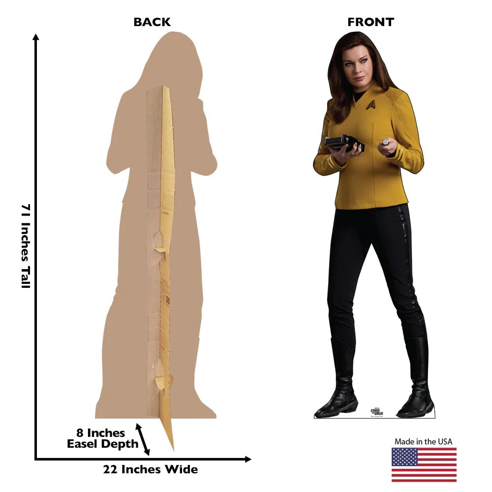 Star Trek: Strange New Worlds Una Chin-Riley Life-Sized Cardboard Cutout Standee - Image 2