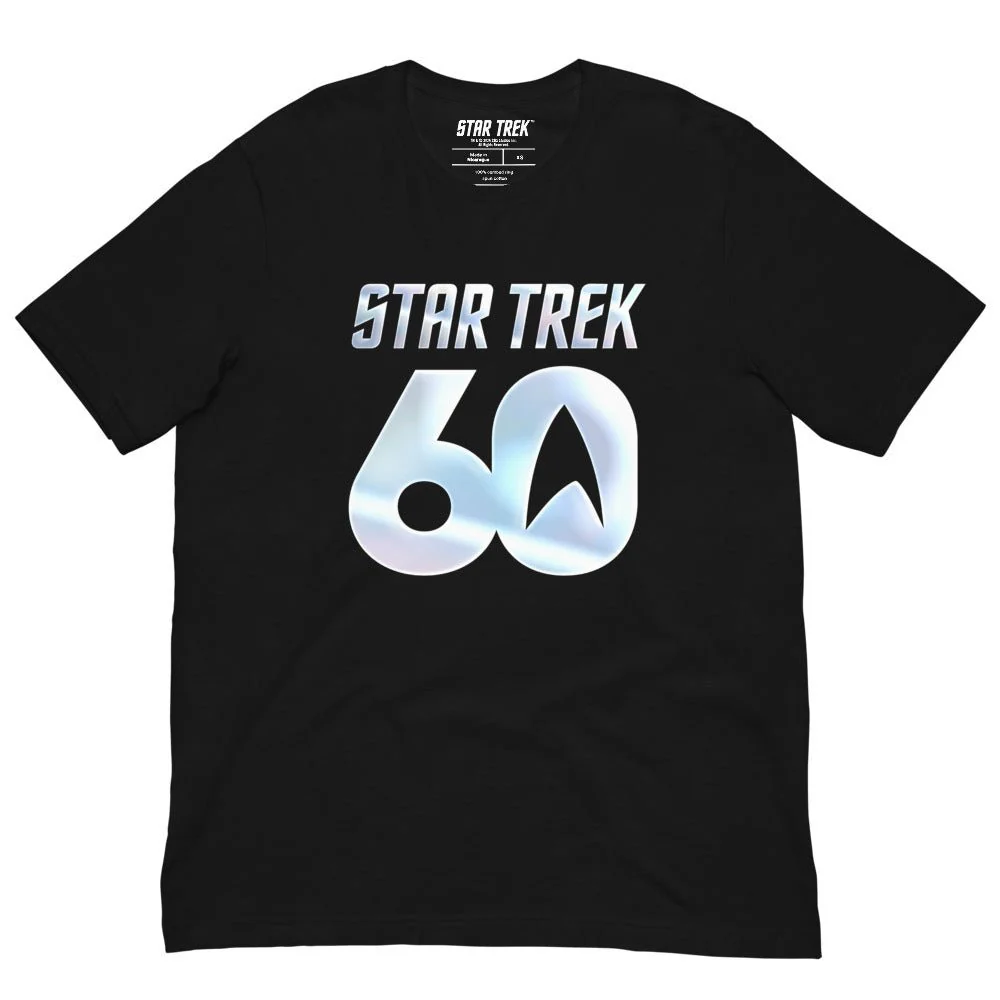 Star Trek T-Shirt 60th Anniversary Logo
