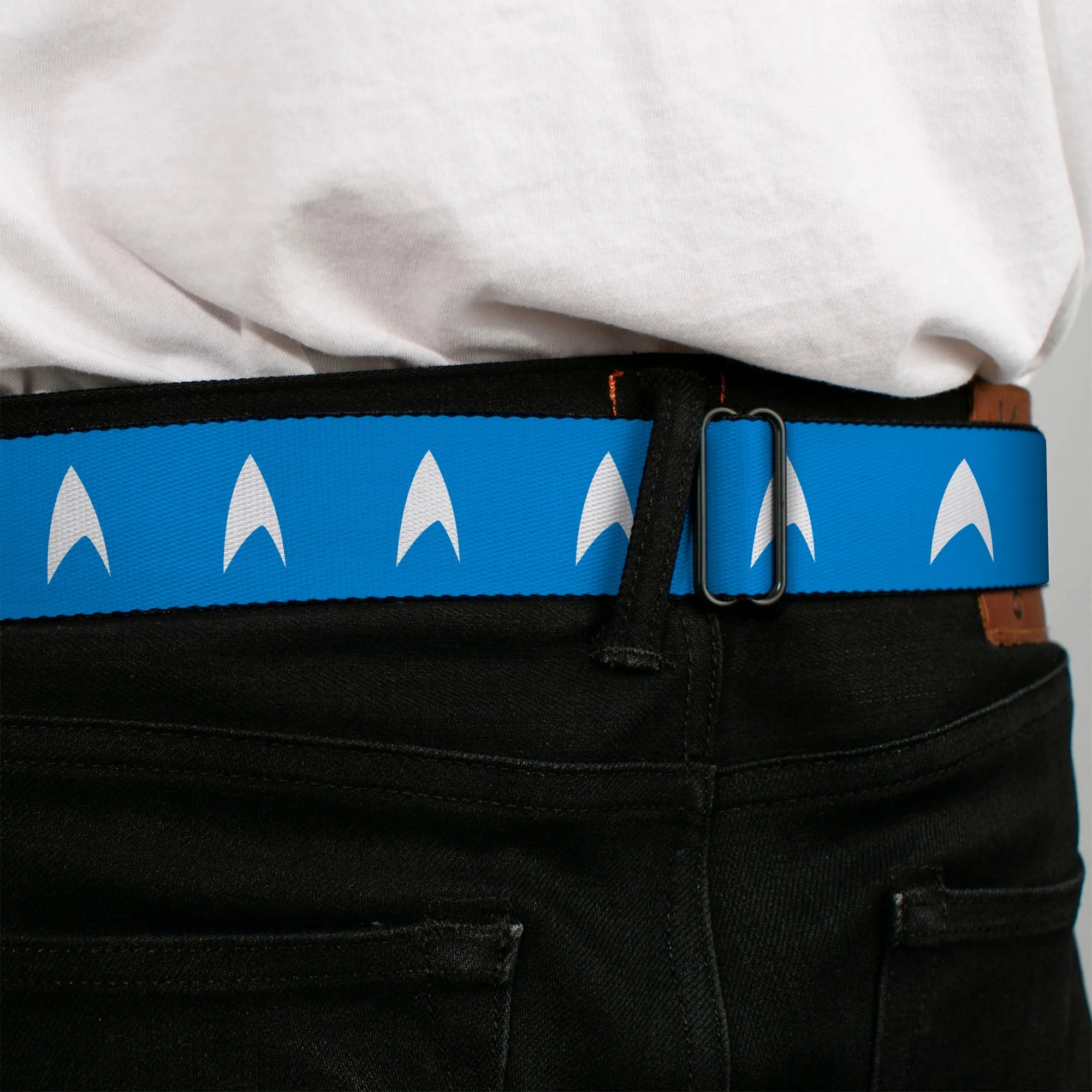 Star Trek Starfleet Insignia Logo Seatbelt Buckle Belt - Image 4