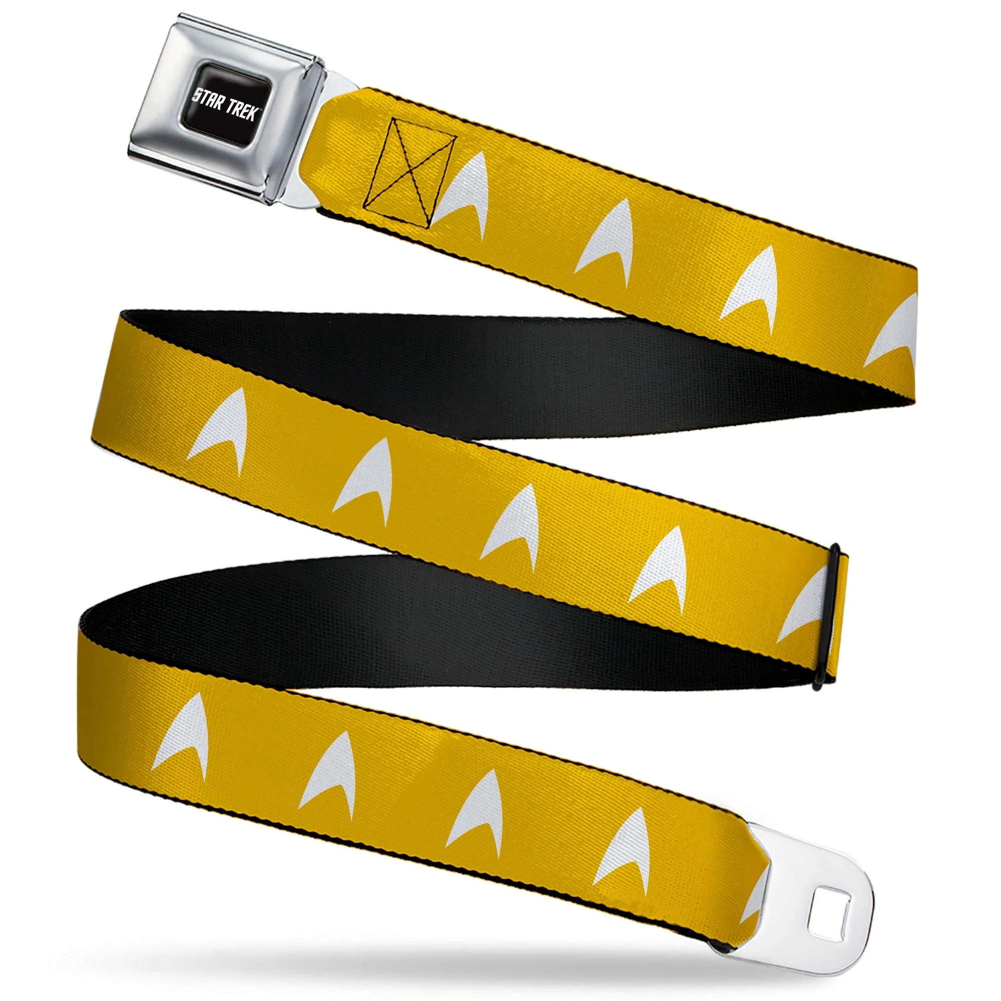 Star Trek Starfleet Insignia Golden Yellow Seatbelt Belt