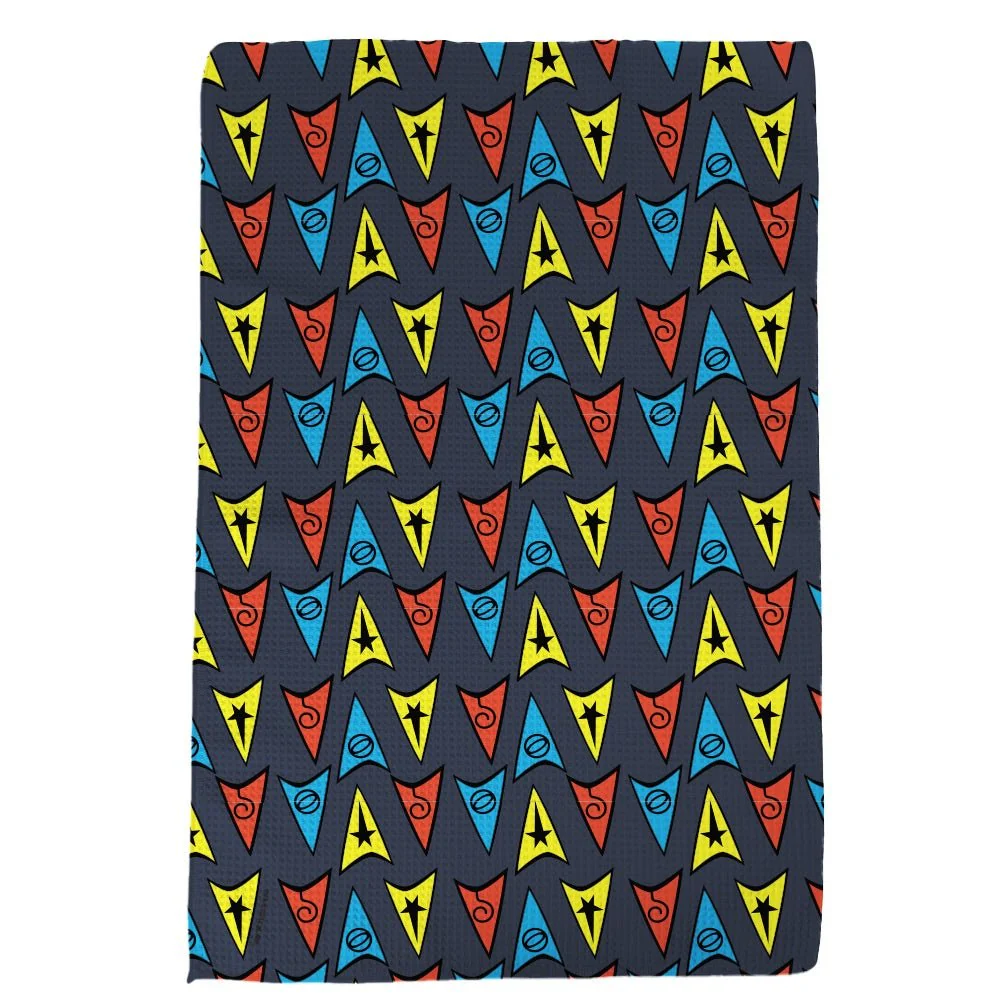 Star Trek: The Animated Series Delta Uniforms Kitchen Towel - Image 3
