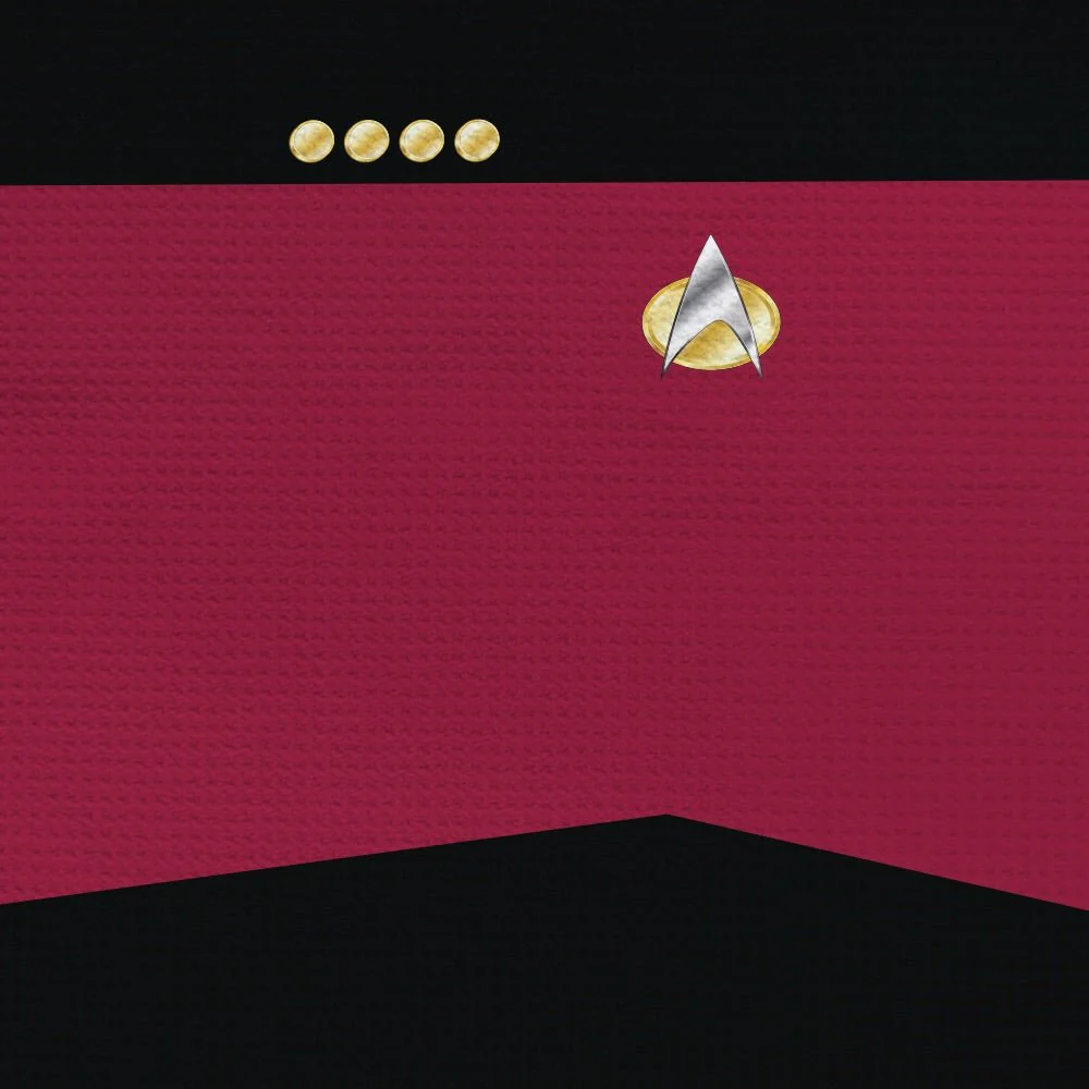 Star Trek: The Next Generation Command Uniform Kitchen Towel - Image 2