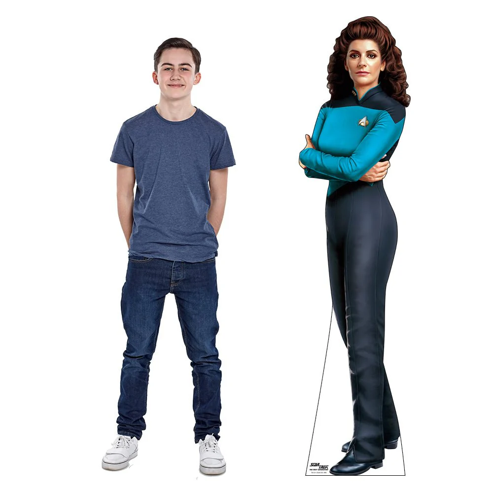 Star Trek: The Next Generation Deanna Troi Life-Sized Cardboard Cutout Standee - Image 3