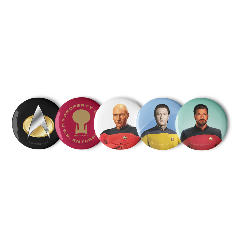 Star Trek: The Next Generation Pin Set
