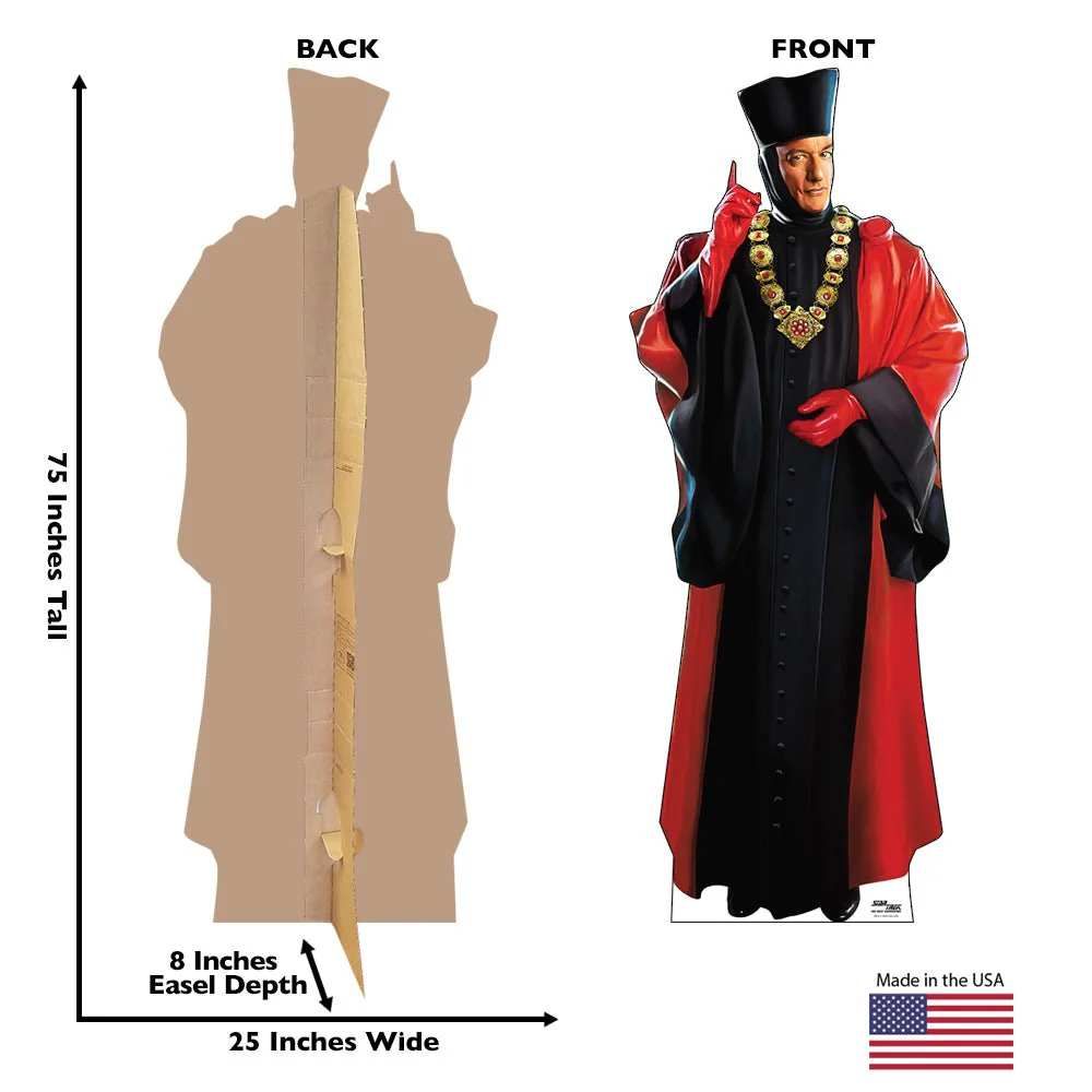 Star Trek: The Next Generation Q Life-Sized Cardboard Cutout Standee - Image 2