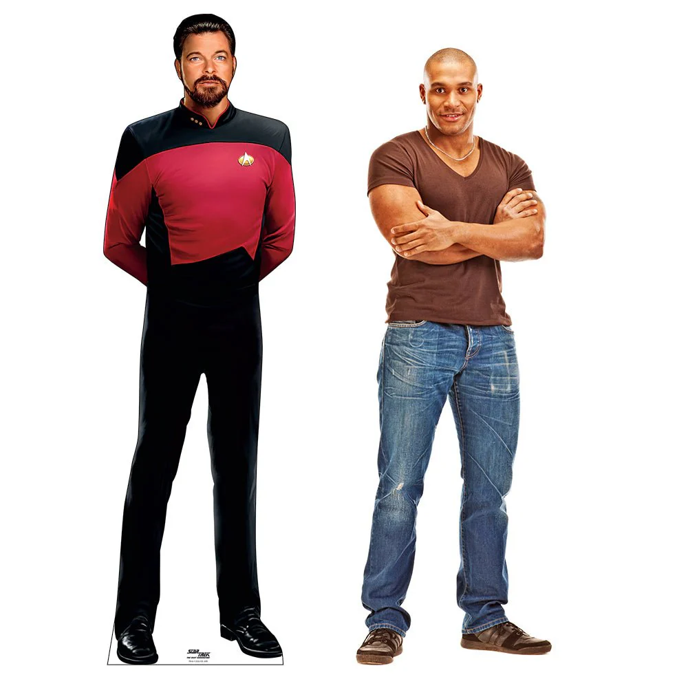 Star Trek: The Next Generation Commander Riker Life-Sized Cardboard Cutout Standee - Image 3