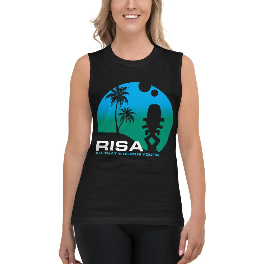 Star Trek: The Next Generation Risa Unisex Muscle Tank Top - Image 5