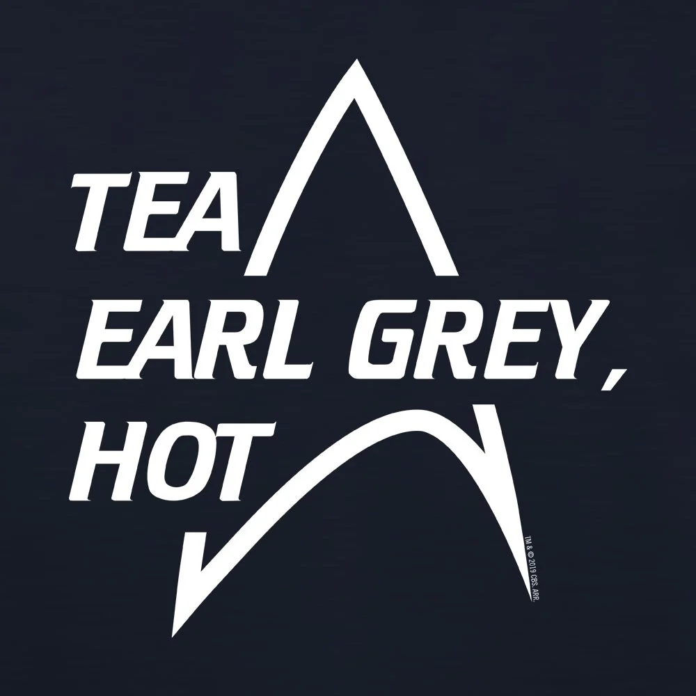 Star Trek: The Next Generation Tea Earl Grey Hot Adult Short Sleeve T-Shirt - Image 2