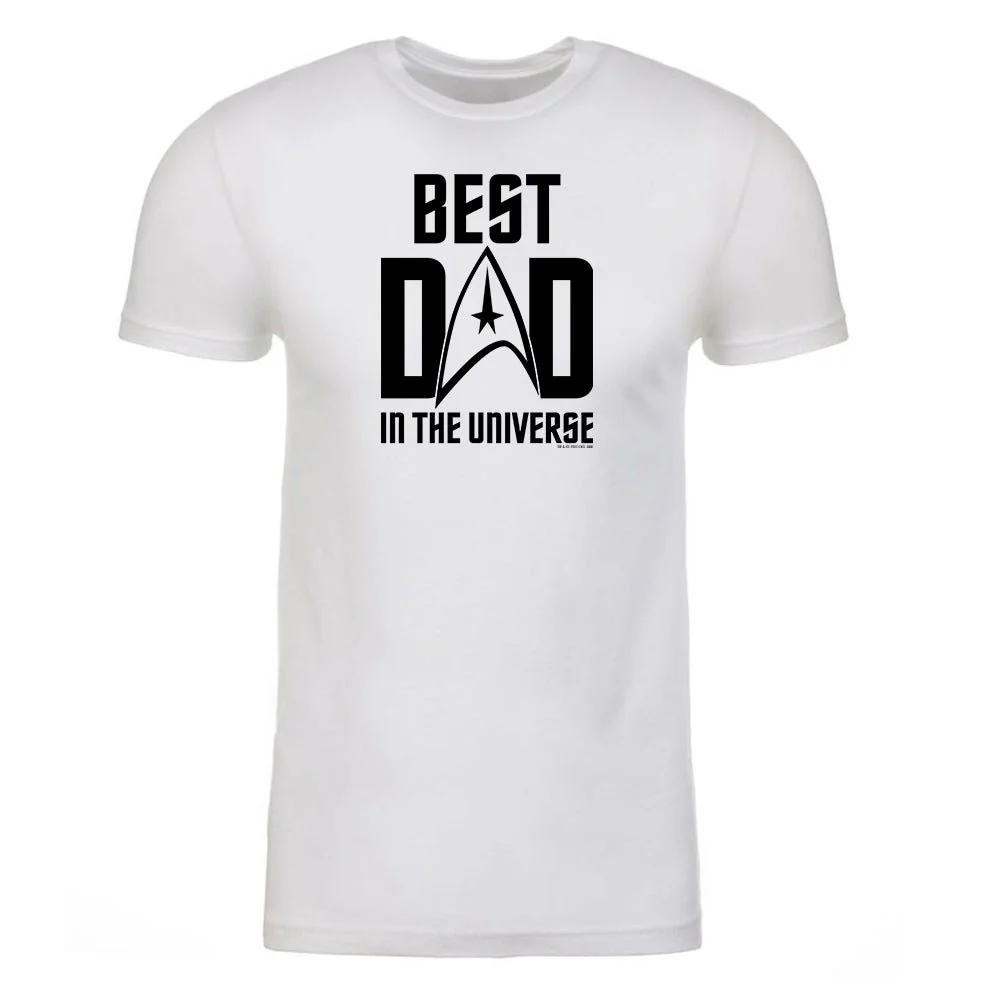 Star Trek: The Original Series Best Dad In The Universe Adult Short Sleeve T-Shirt - Image 2