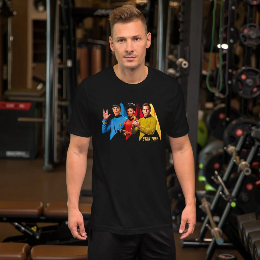 Star Trek: The Original Series Character Group Unisex T-Shirt - Image 3