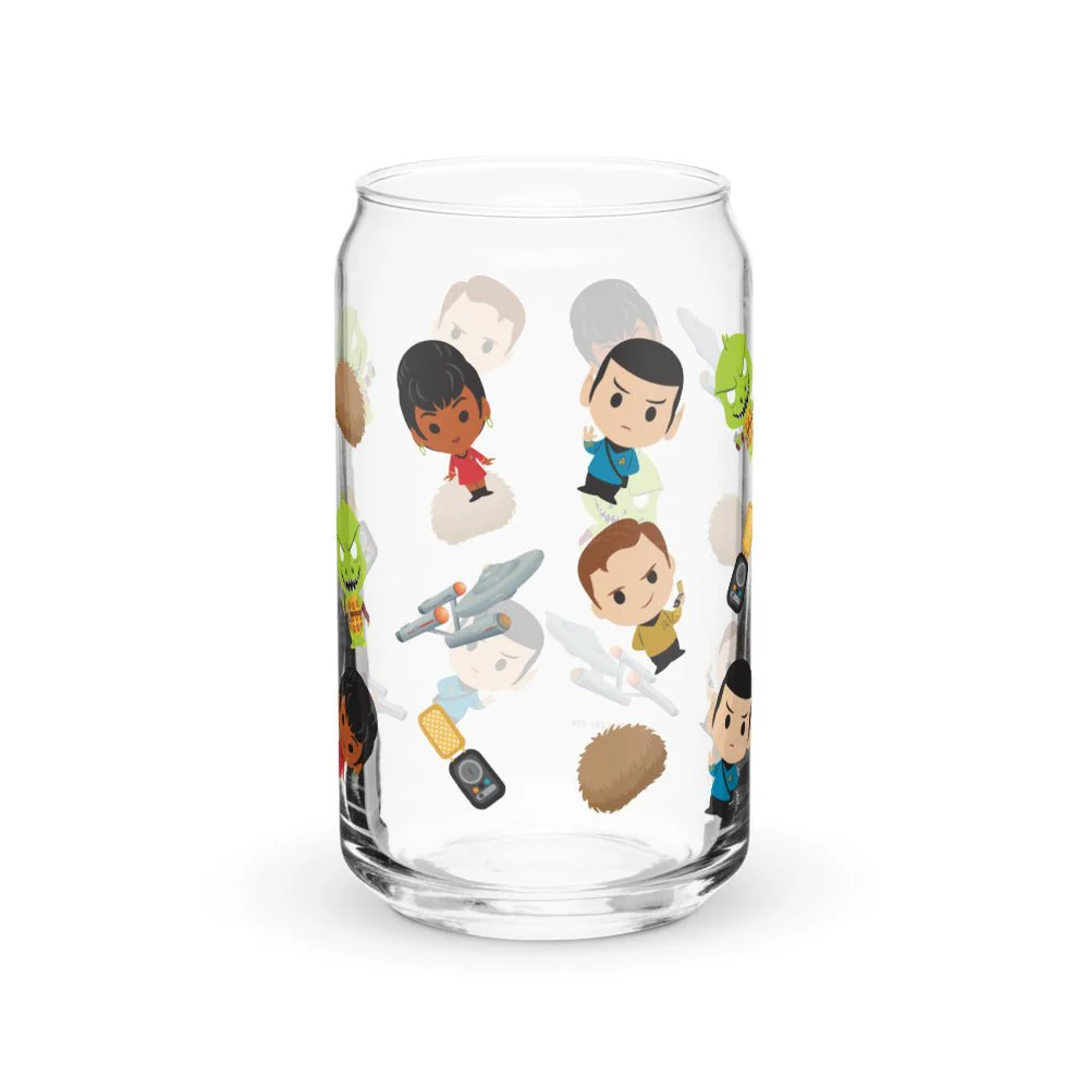 Star Trek: The Original Series Chibi Can Glass - Image 2