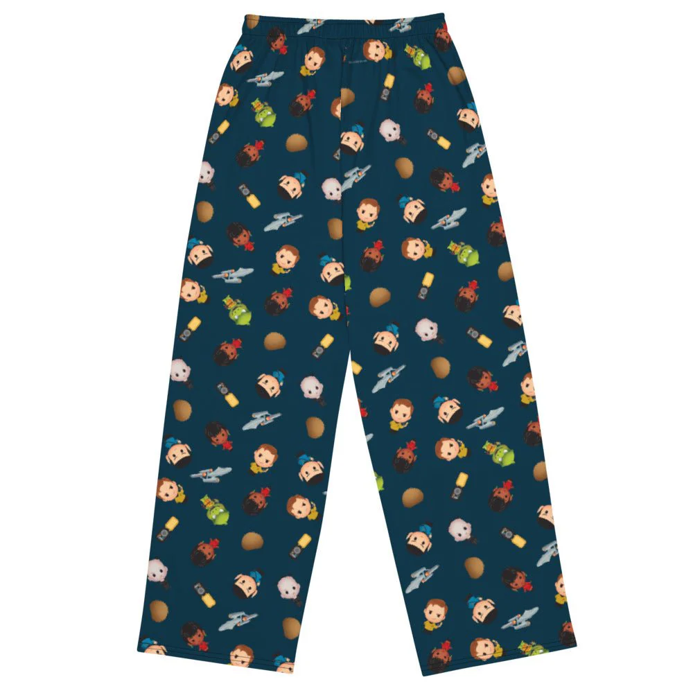 Star Trek: The Original Series Chibi Unisex Wide Leg Pants - Image 2