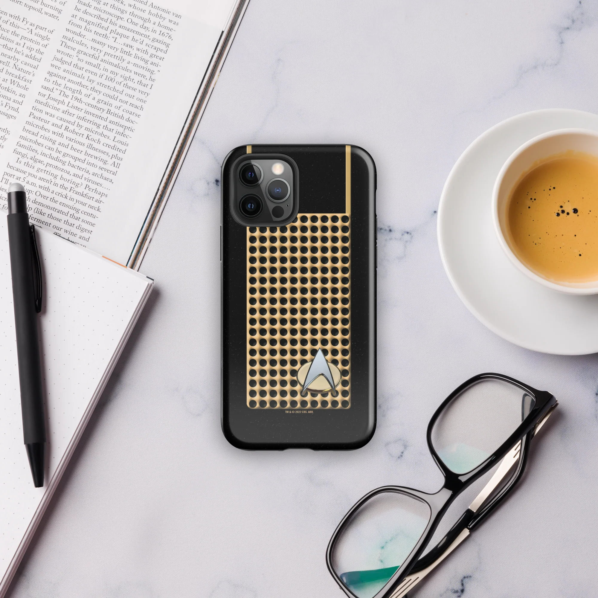 Star Trek: The Original Series Communicator Delta Small Tough Phone Case - iPhone - Image 46