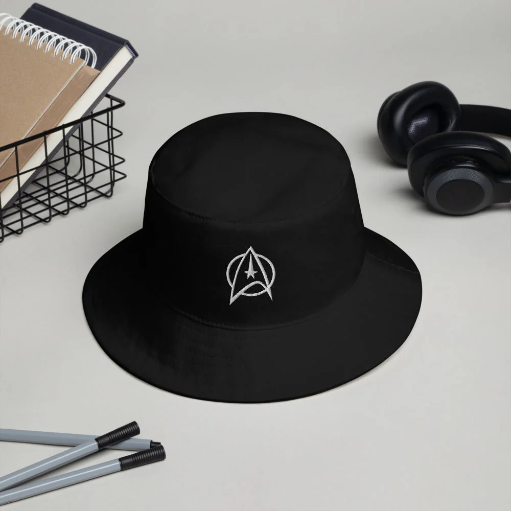 Star Trek: The Original Series Delta Embroidered Adult Flexfit Bucket Hat - Image 2