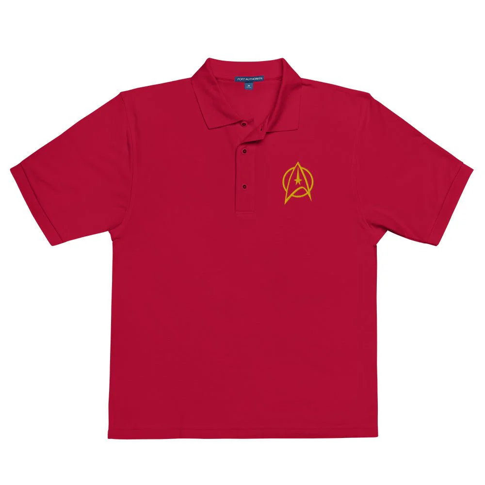 Star Trek: The Original Series Delta Embroidered Polo Shirt - Image 4