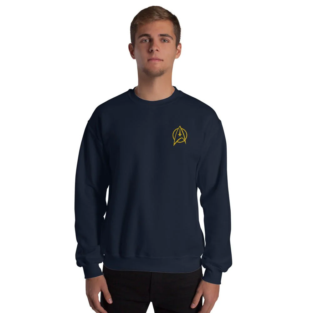 Star Trek:The Original Series Delta Embroidered Sweatshirt - Image 2