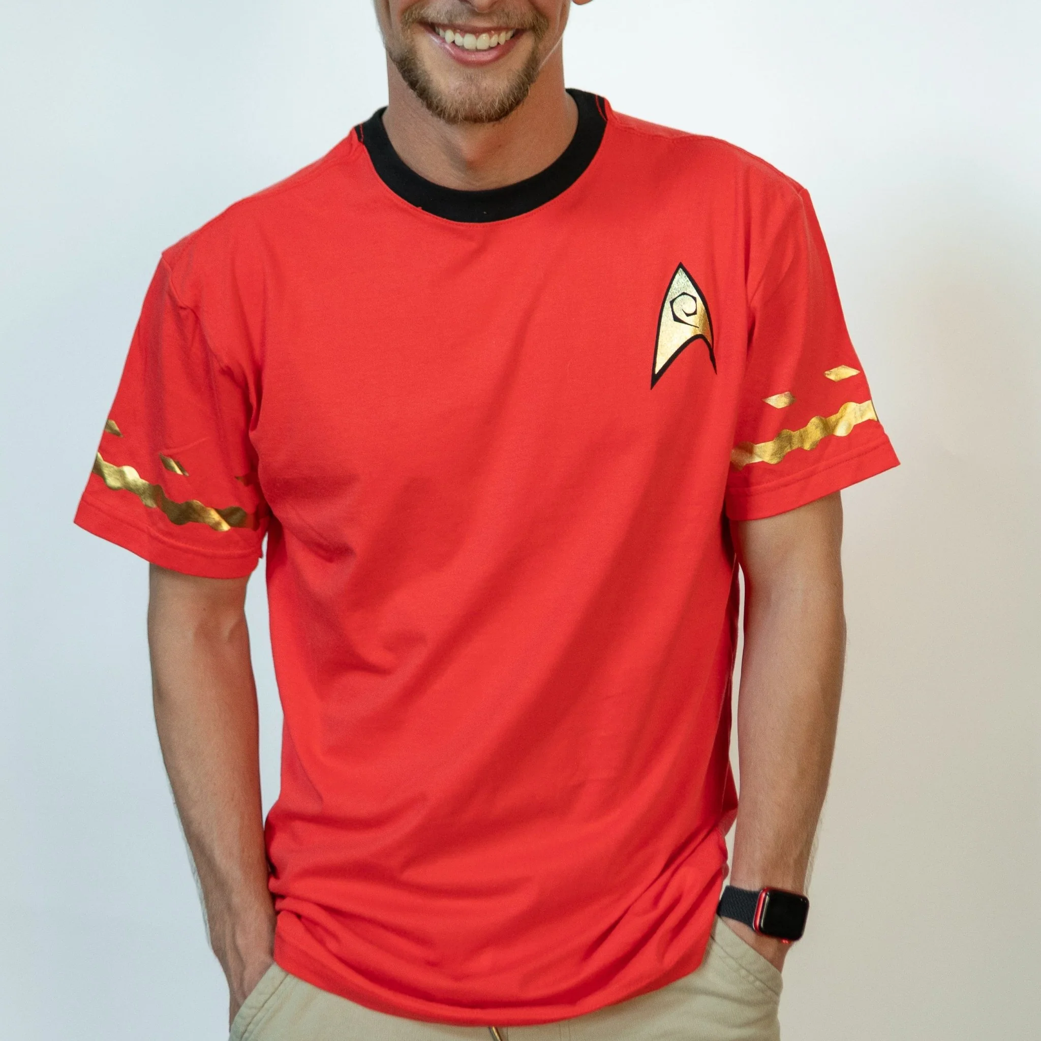 Star Trek: The Original Series Engineering Uniform T-Shirt - Image 4