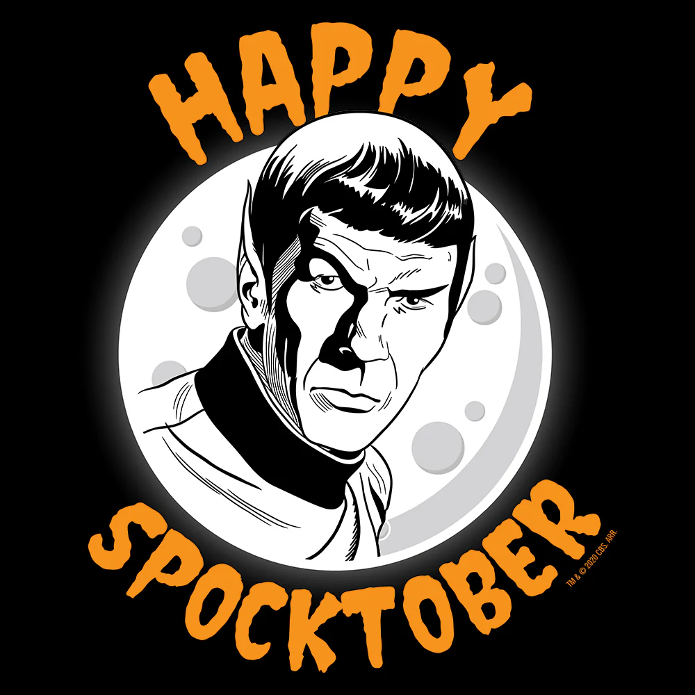 Star Trek: The Original Series Happy Spocktober Adult Short Sleeve T-Shirt - Image 2