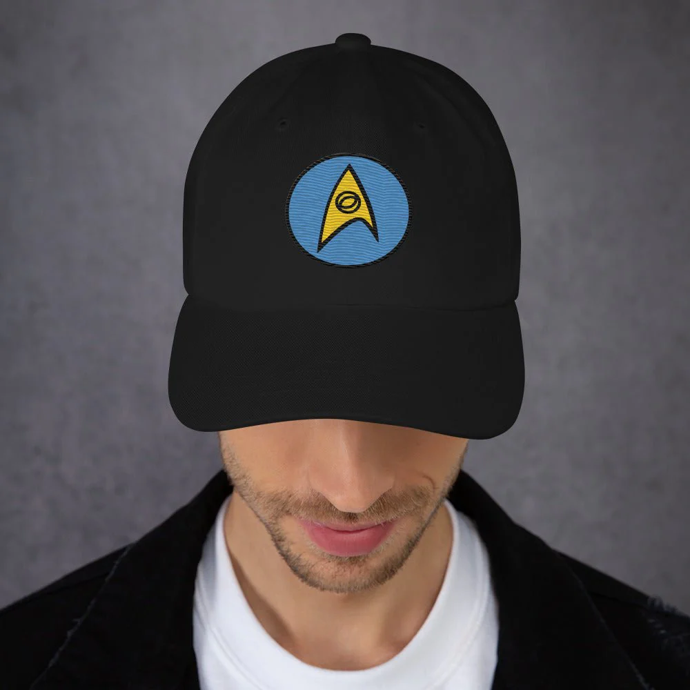 Star Trek: The Original Series Hat Embroidered Science Badge - Image 2