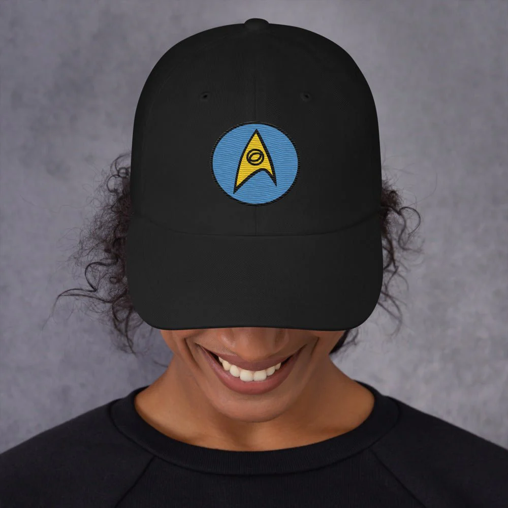 Star Trek: The Original Series Hat Embroidered Science Badge - Image 4