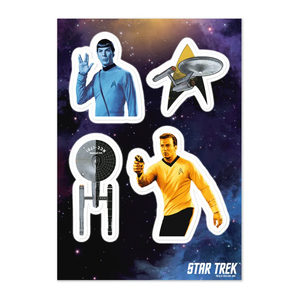 Star Trek: The Original Series Icons Sticker Sheet - Image 2