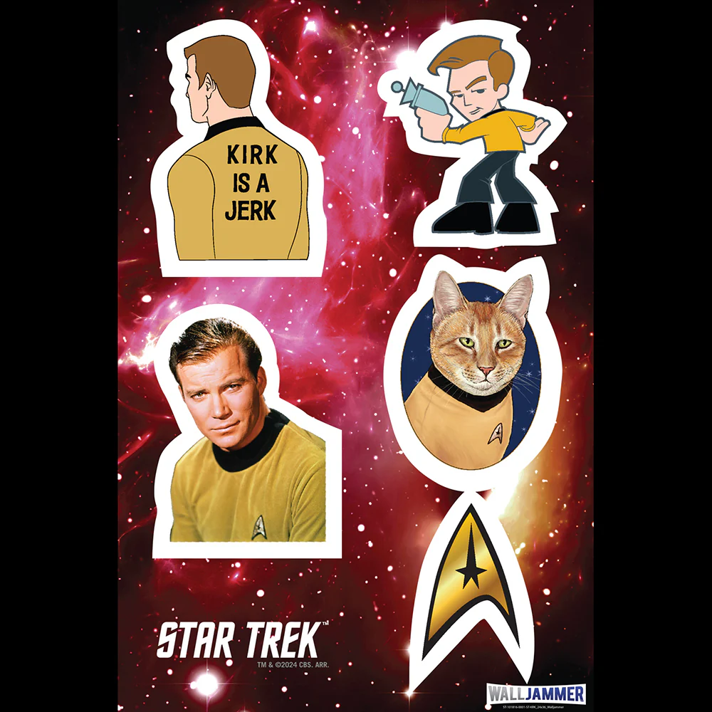 Star Trek: The Original Series Kirk Wall Decals - Image 2