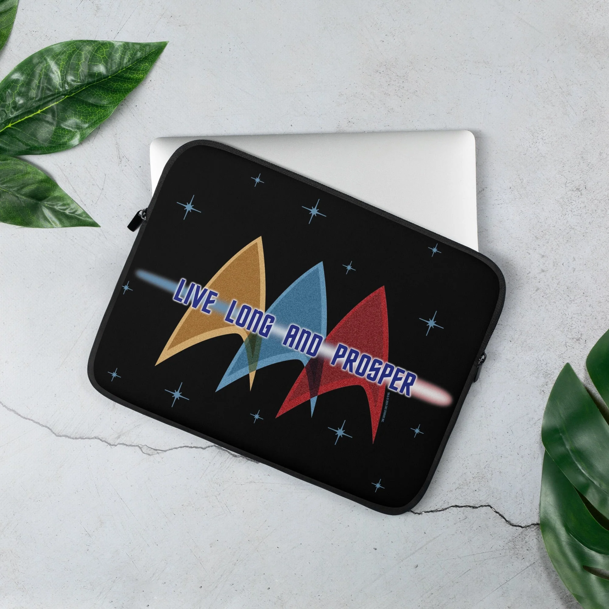 Star Trek: The Original Series Live Long and Prosper Laptop Sleeve - Image 2