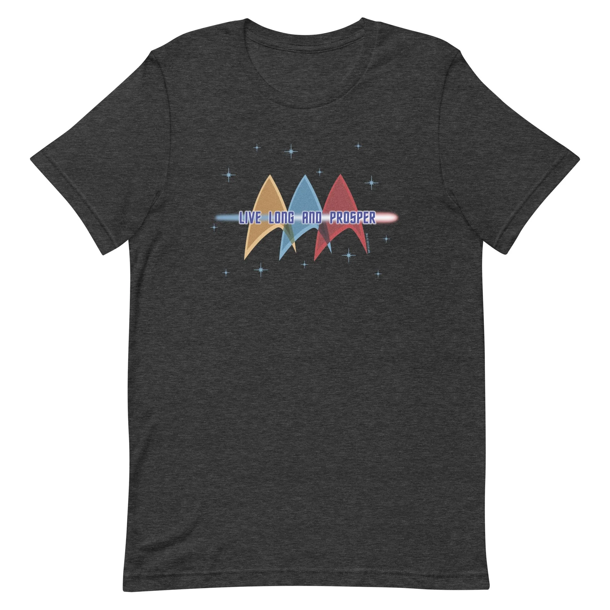 Star Trek: The Original Series Live Long & Prosper Deltas Adult Short Sleeve T-Shirt - Image 4