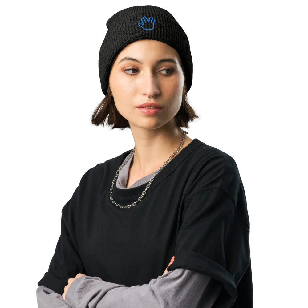 Star Trek: The Original Series Live Long Prosper Embroidered Waffle Beanie - Image 3