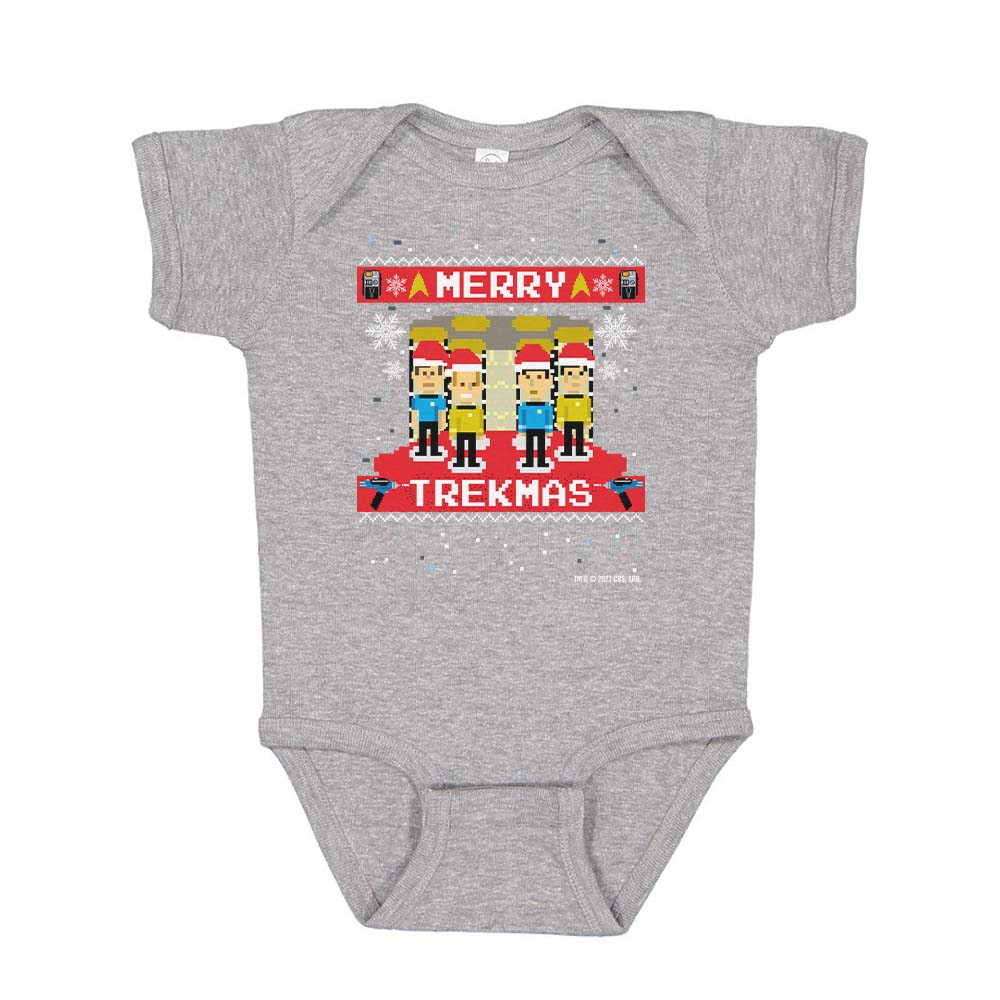 Star Trek: The Original Series Merry Trekmas Baby Bodysuit - Image 3