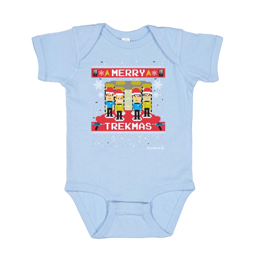 Star Trek: The Original Series Merry Trekmas Baby Bodysuit - Image 4
