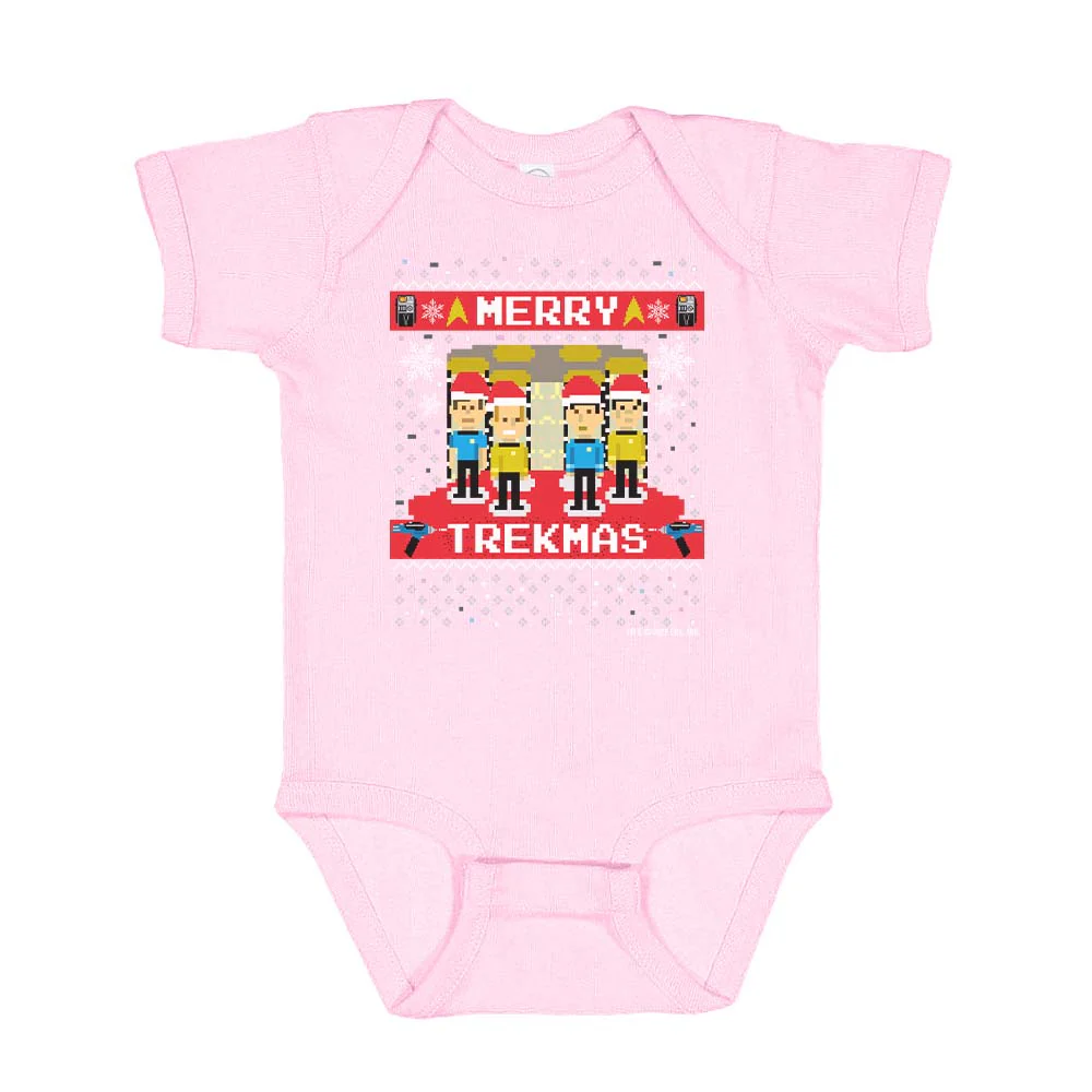 Star Trek: The Original Series Merry Trekmas Baby Bodysuit - Image 5