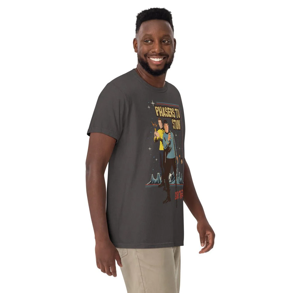 Star Trek: The Original Series Phasers To Stun Unisex Comfort Colors T-Shirt - Image 5
