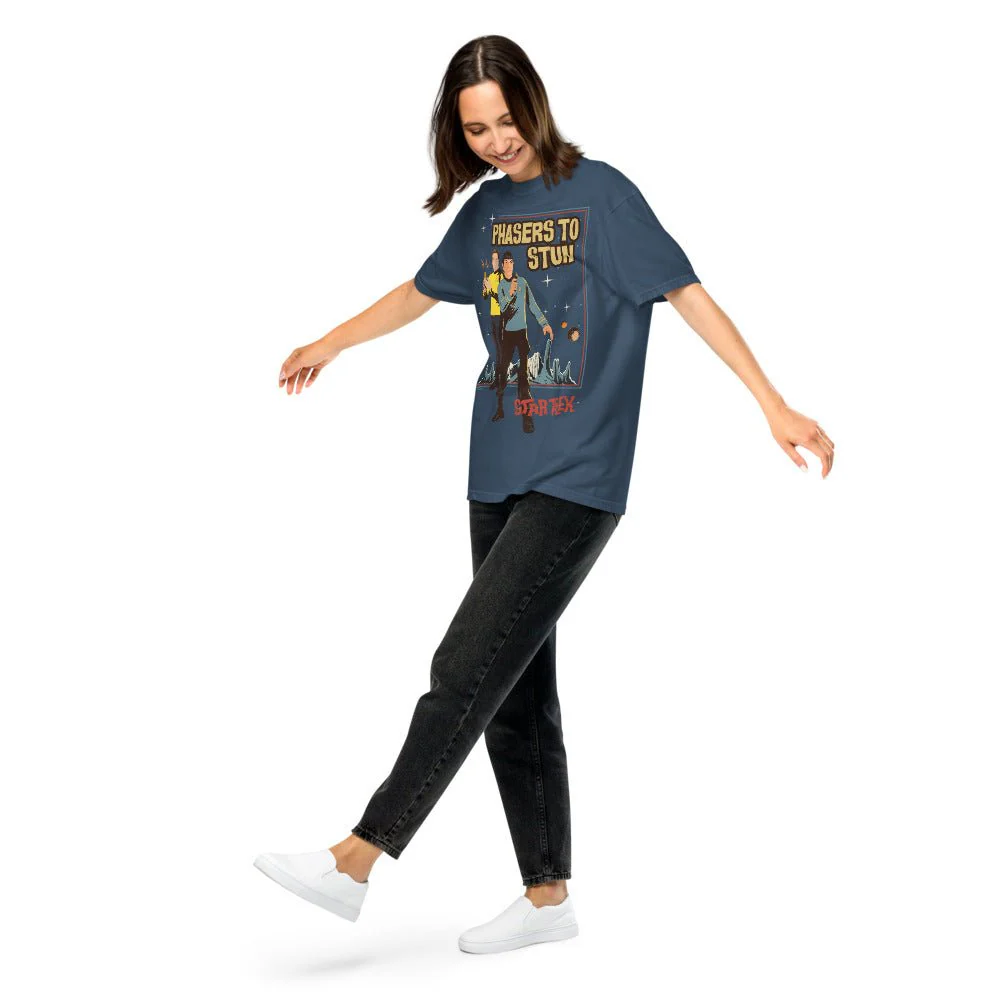 Star Trek: The Original Series Phasers To Stun Unisex Comfort Colors T-Shirt - Image 7