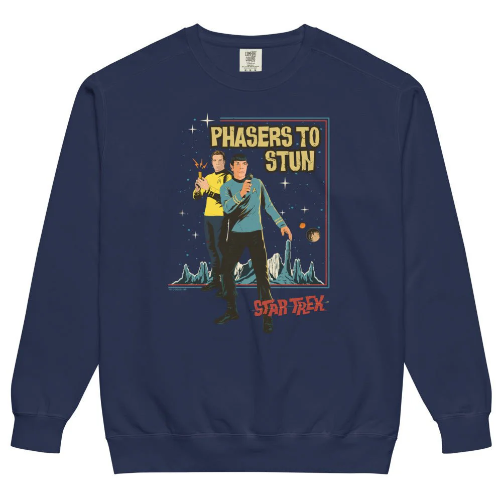 Star Trek: The Original Series Phasers To Stun Unisex Sweatshirt - Image 3
