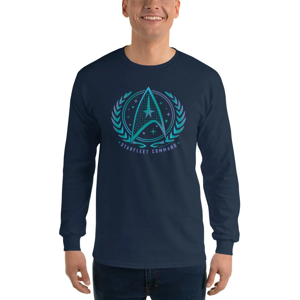 Star Trek: The Original Series Starfleet Badge Long Sleeve T-Shirt - Image 2